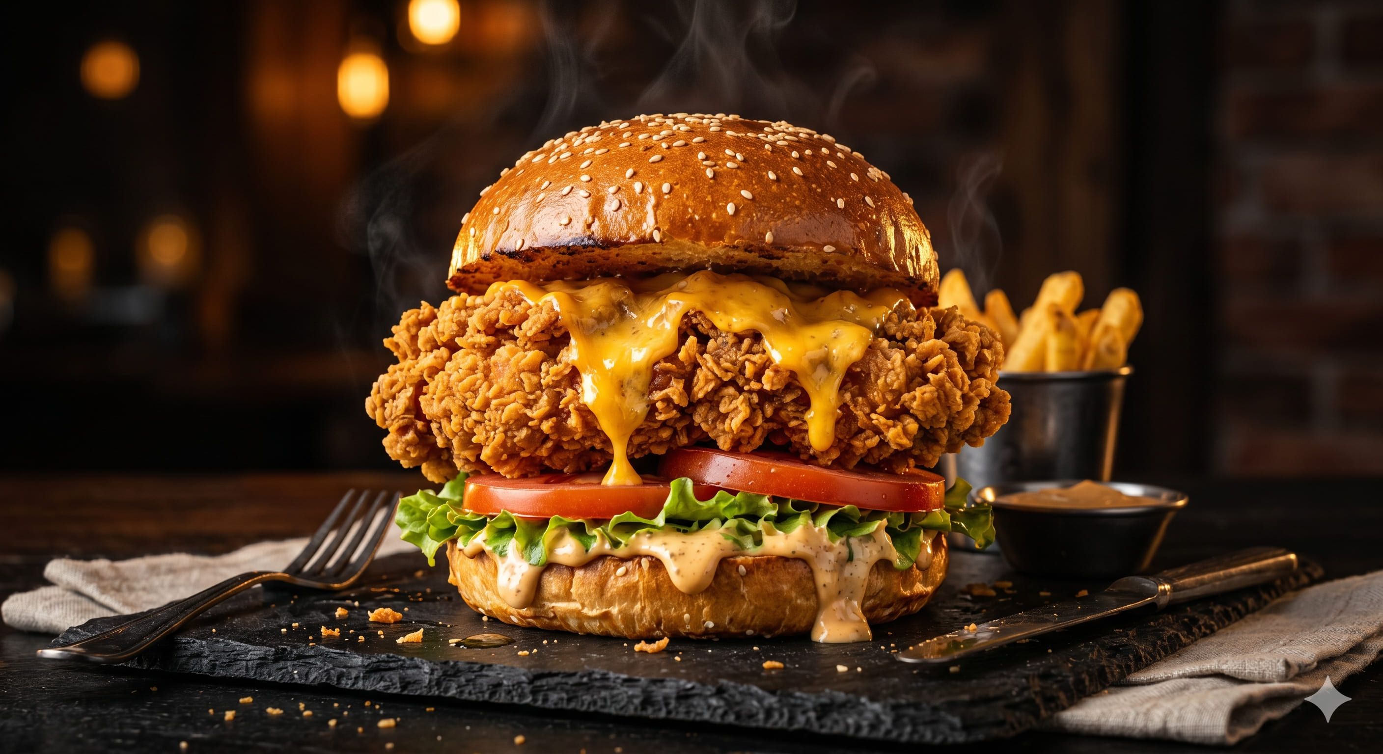 Crispy Chicken Burger